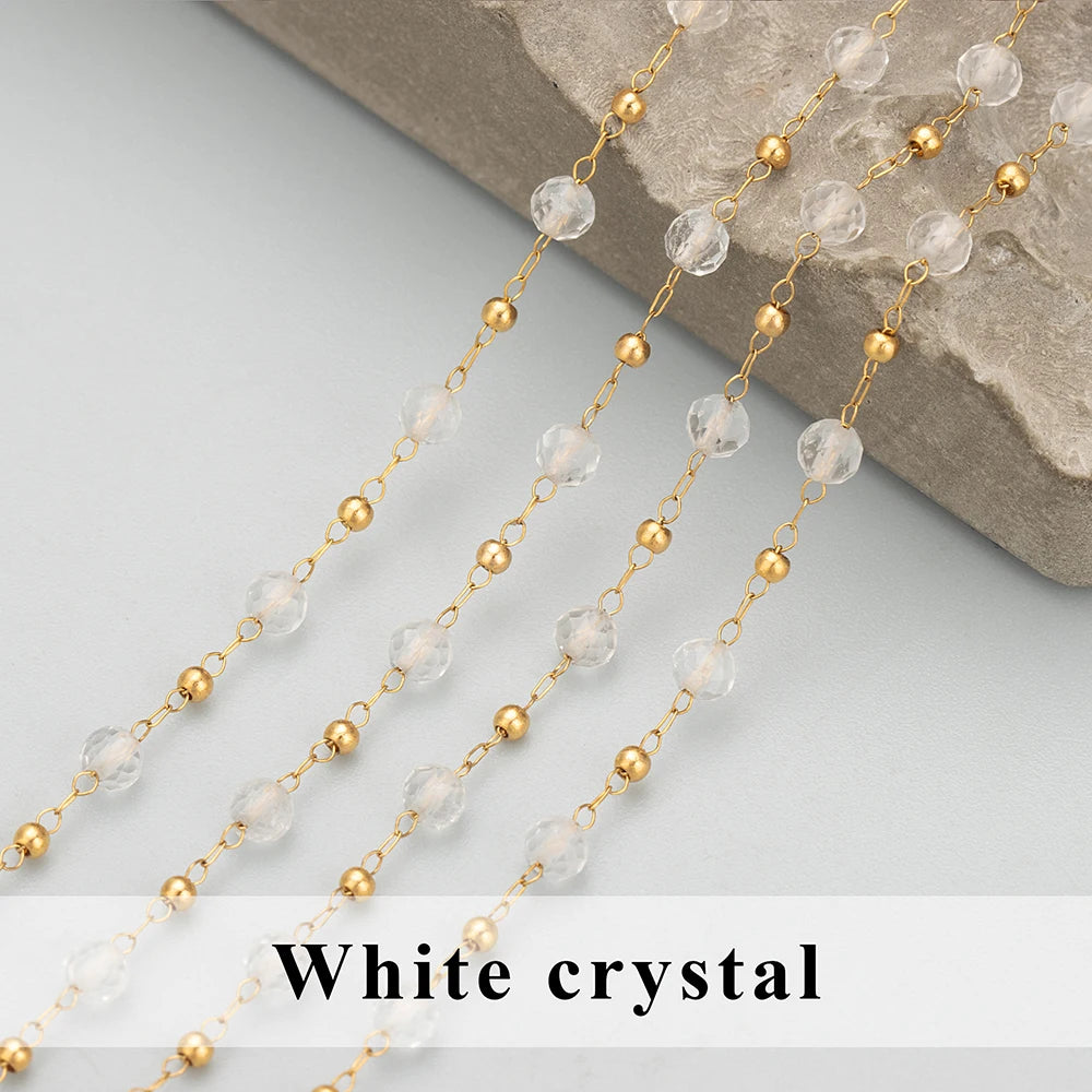 Gufeather C330 Stainless Steel Nickel Free Handmade Chain for DIY Jewelry Making 1 Meter Lot