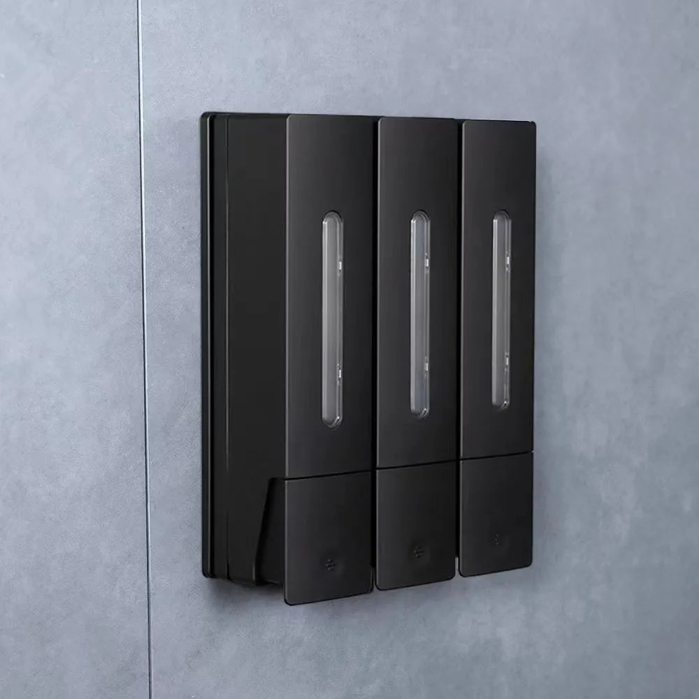 400ml Wall Mounted Manual Soap Dispenser for Hand Soap and Shampoo Ideal for Home and Hotel Use