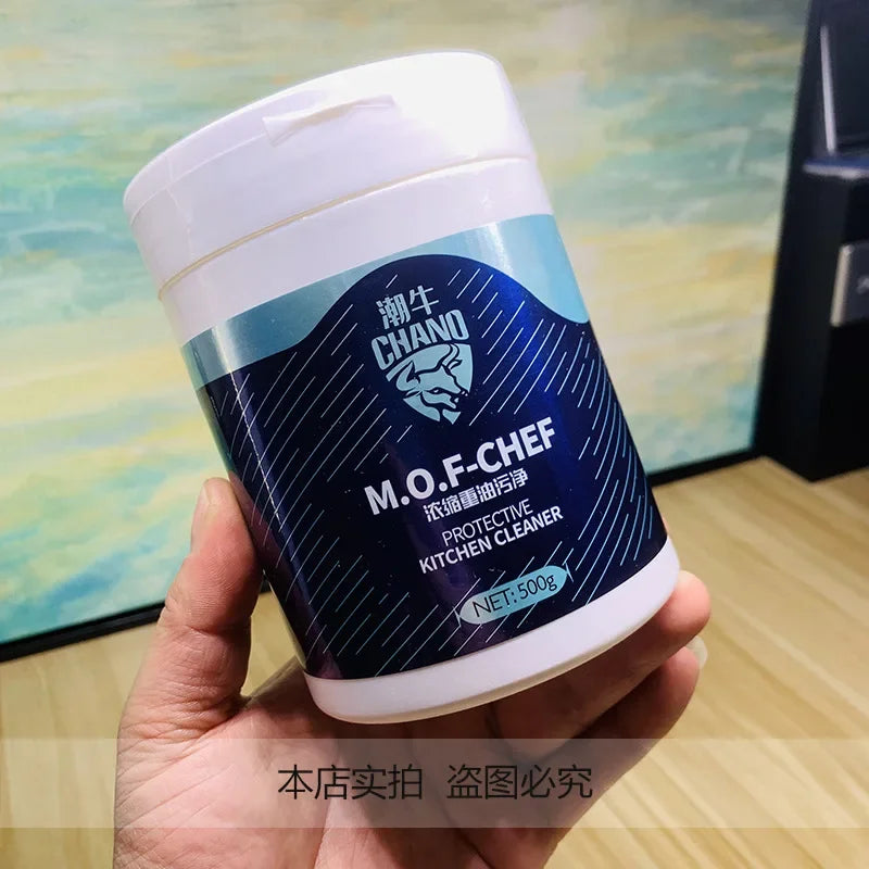 Concentrated Kitchen Oil Cleaner Heavy Duty Genuine Oil Powder for Range Hood and Grease Removal