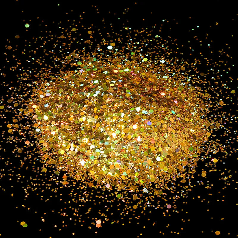 10g Holographic Hexagon Chunky Glitter for Epoxy Resin Art