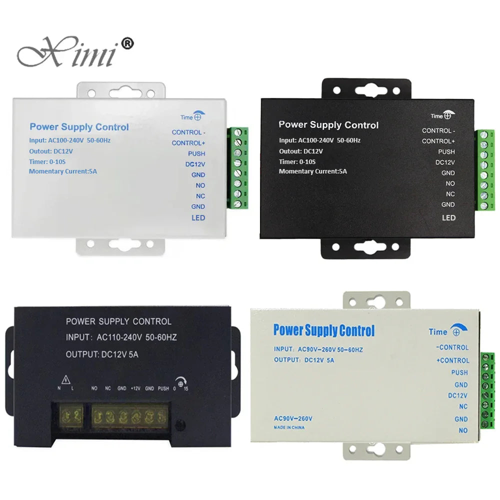 DC 12V Door Access Control Power Supply Switch 3A 5A for Electric Lock RFID Fingerprint Systems