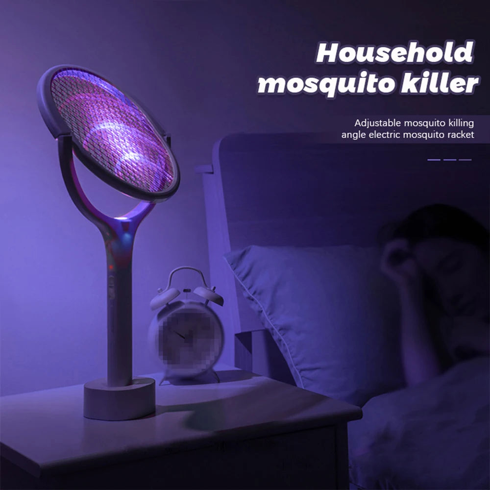 3500V 5in1 Mosquito Killer Lamp USB Rechargeable Bug Zapper