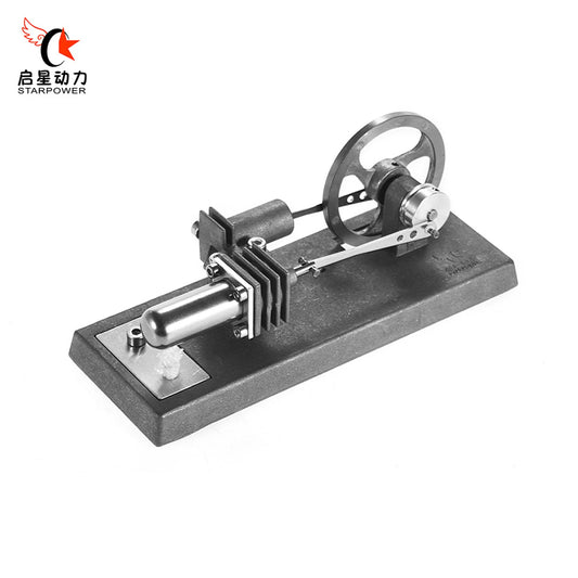 STARPPOWER Mini Hot Air Stirling Engine Model DIY Educational Toy Self Assembly Kit for Physics Experiment