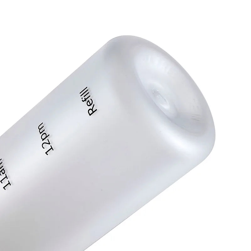 1L Bottle With Time Marker 32 OZ Motivational Reusable Leakproof BPA Free