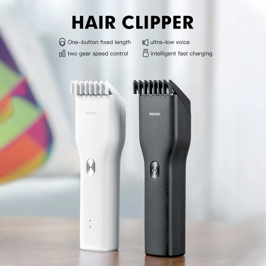 ENCHEN Boost Electric Hair Clipper Cordless Fast Type-C Charging Hair Trimmer for Men