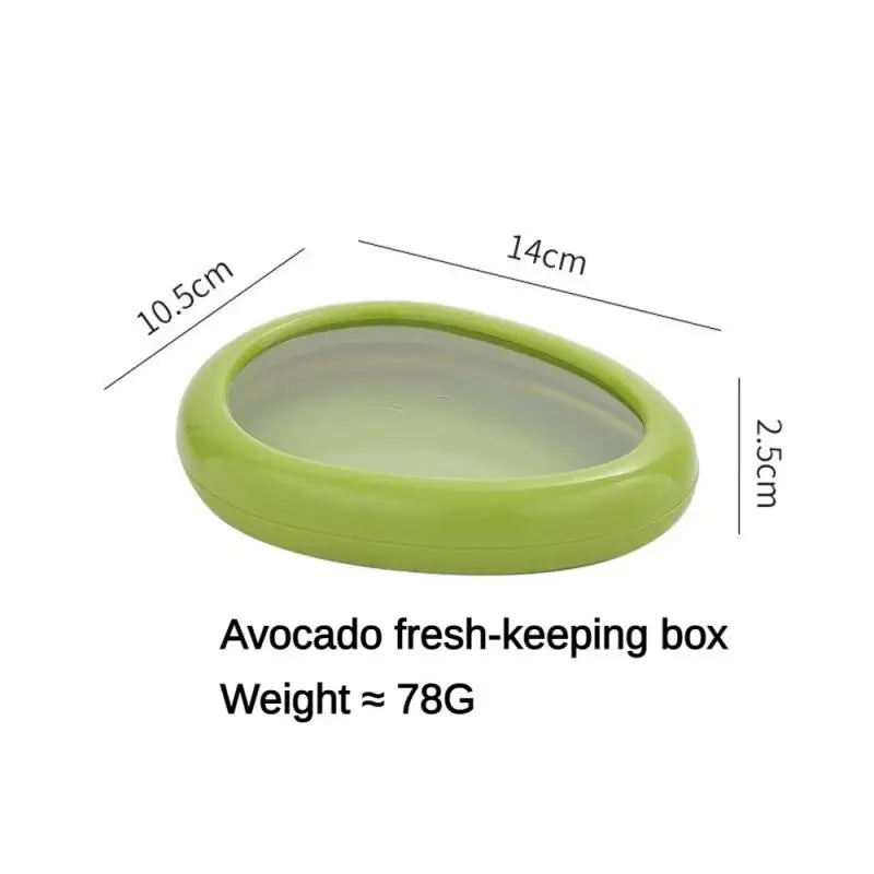 1pc Fruit Fresh-keeping Cover Avocado Food Storage Box Vegetable Preservation Seal Cover Colored Kitchen Tools Kitchen