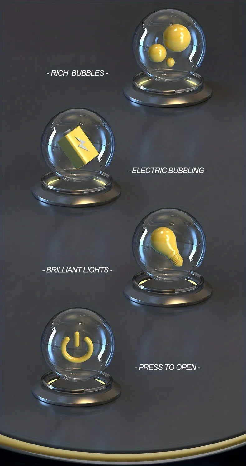 40 Hole Handheld Automatic Bubble Machine for Children