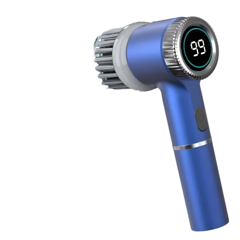 Wireless Electric Cleaning Brush IPX7 Waterproof USB Rechargeable Handheld Cleaner with Two Speed Settings for Multi-Functional Household Use