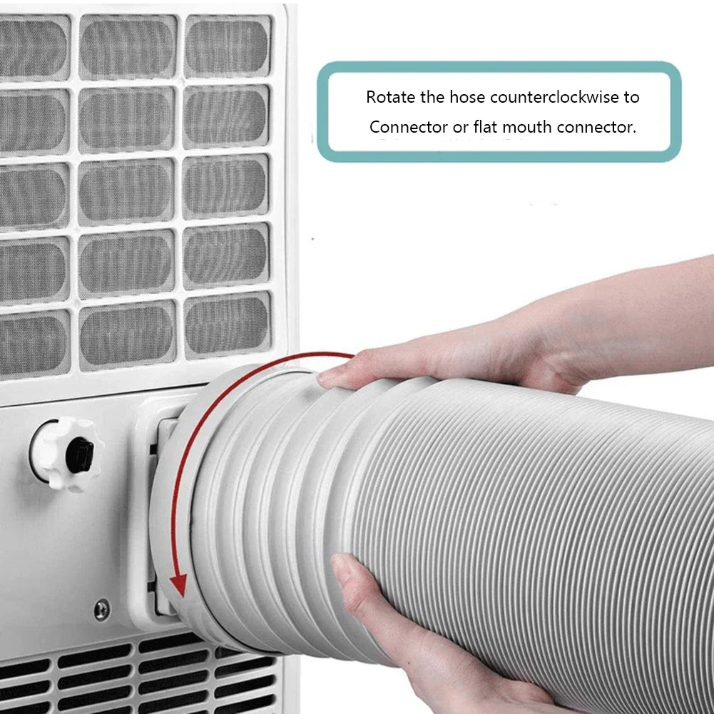 Tubo de ventilación de 130/150 mm, tubo flexible universal, manguera de ventilación de aire, conducto de escape de aire acondicionado, sistema de ventilación de 1,5/2 m