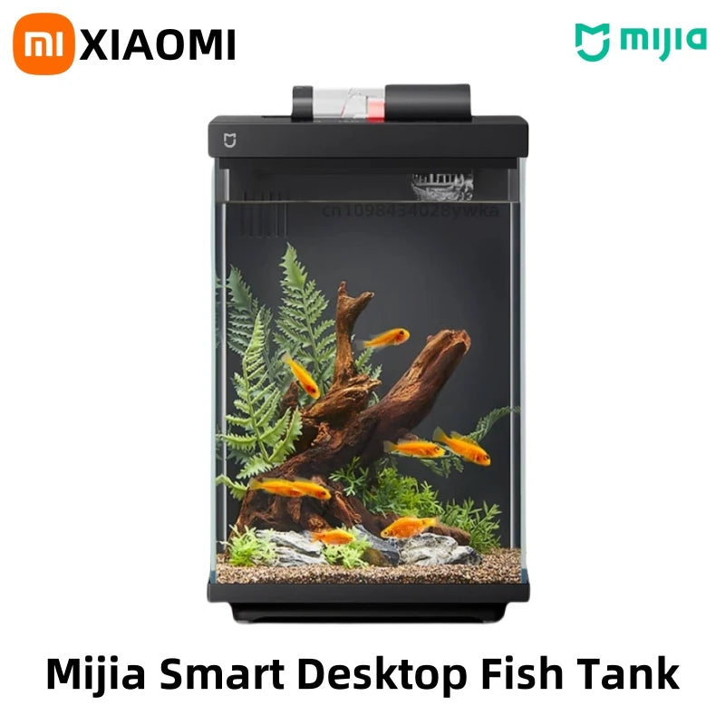 Xiaomi Mijia Smart Desktop Fish Tank 10L Smart Remote Feeding Professional Filtration System Work With Mi Home APP
