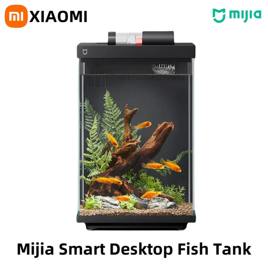Xiaomi Mijia Smart Desktop Fish Tank 10L Smart Remote Feeding Professional Filtration System Work With Mi Home APP