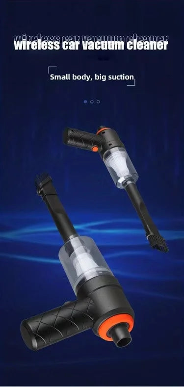Portable High-Power Car Vacuum Cleaner with Suction and Blowing Function
