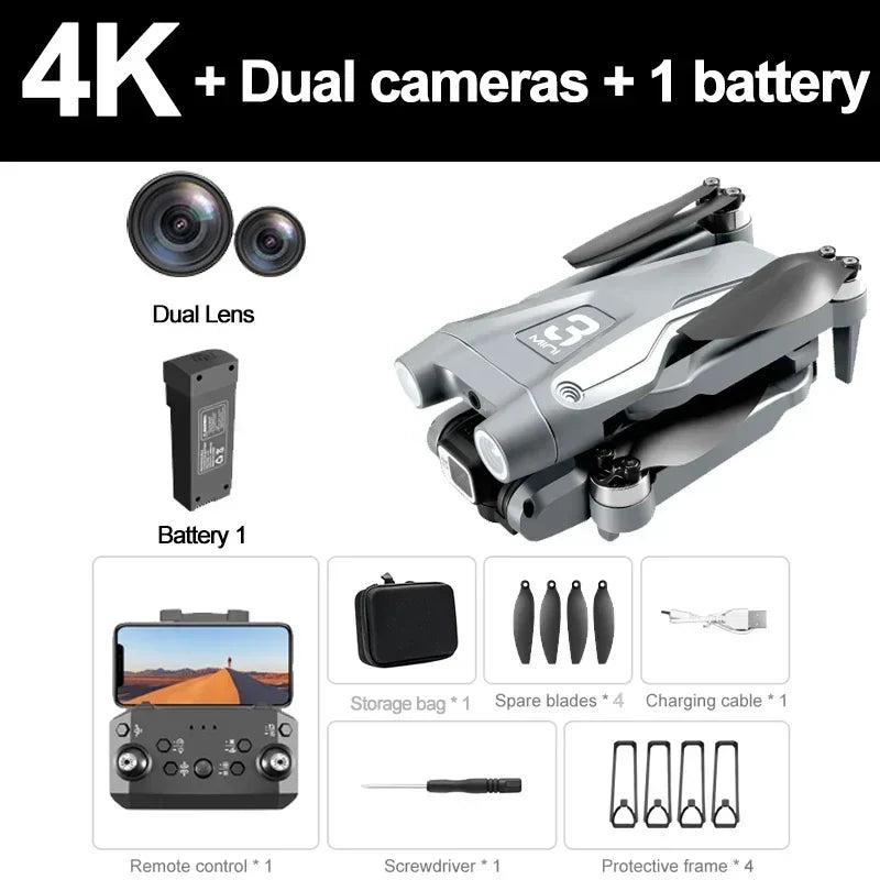 Origin Z908 Pro Drone 8K Dual Camera GPS Quadcopter with Long Range Aerial Photography