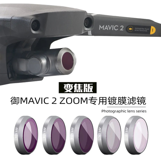 DJI Mavic2 Filter MAVIC ZOOM UVND Dimming Polarizer Accessories
