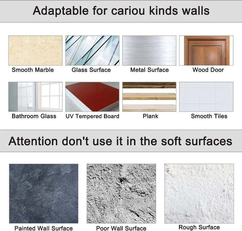 5/10/20Pcs Self-Adhesive Transparent Wall Hooks for Kitchen Bathroom Towel Key Rack