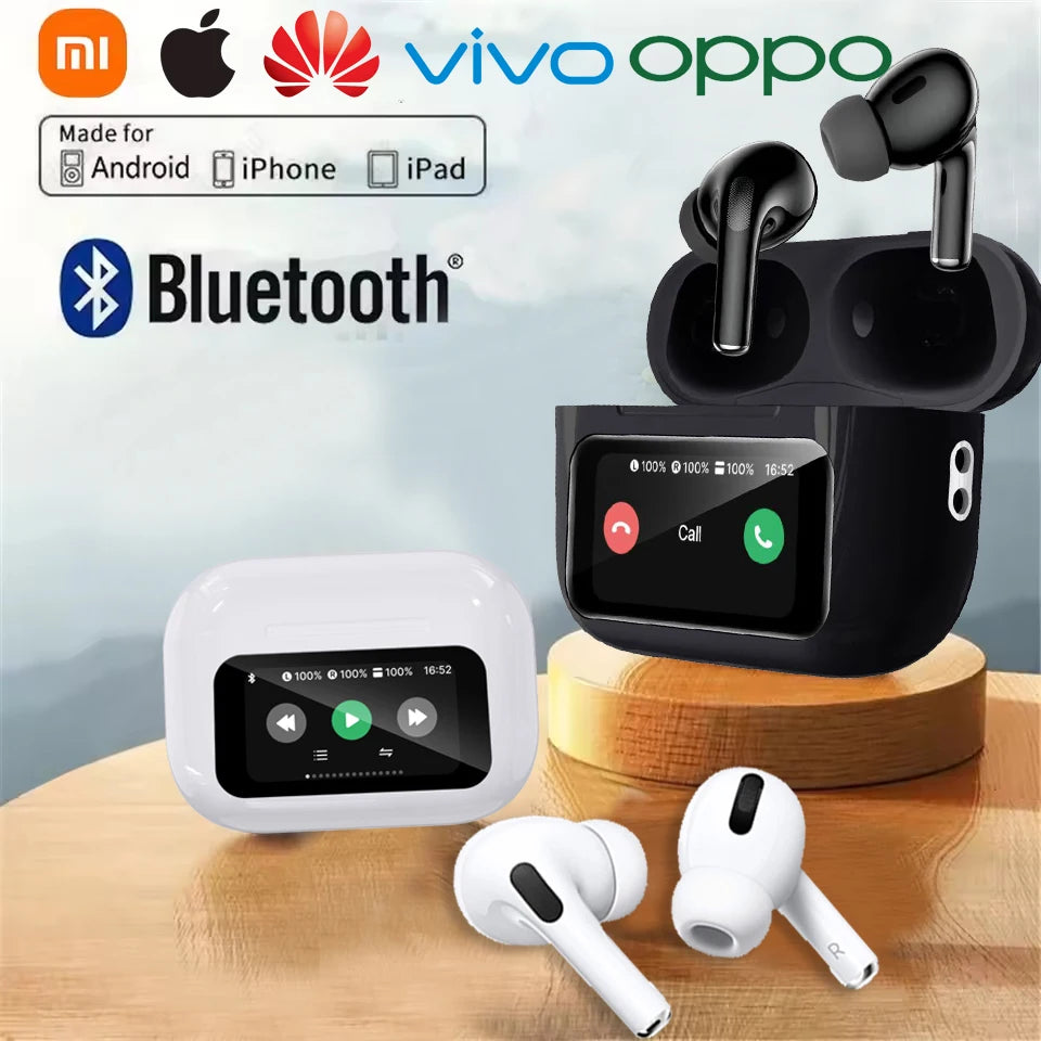 In Ear Subwoofer Earphones with HD Microphone Type-C Wireless Headset for iPhone 15 16 Samsung Xiaomi Huawei VIVO Tablet and Phone