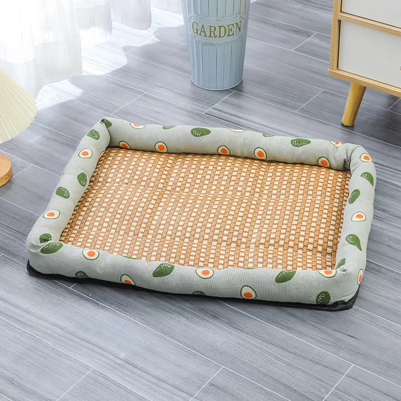 Dog And Cat Ice Cushion Summer Small And Medium Cat Sofa Cool Wear Pads Pet Bed Comfortable Wear-Resistant Pads Pet Supplies