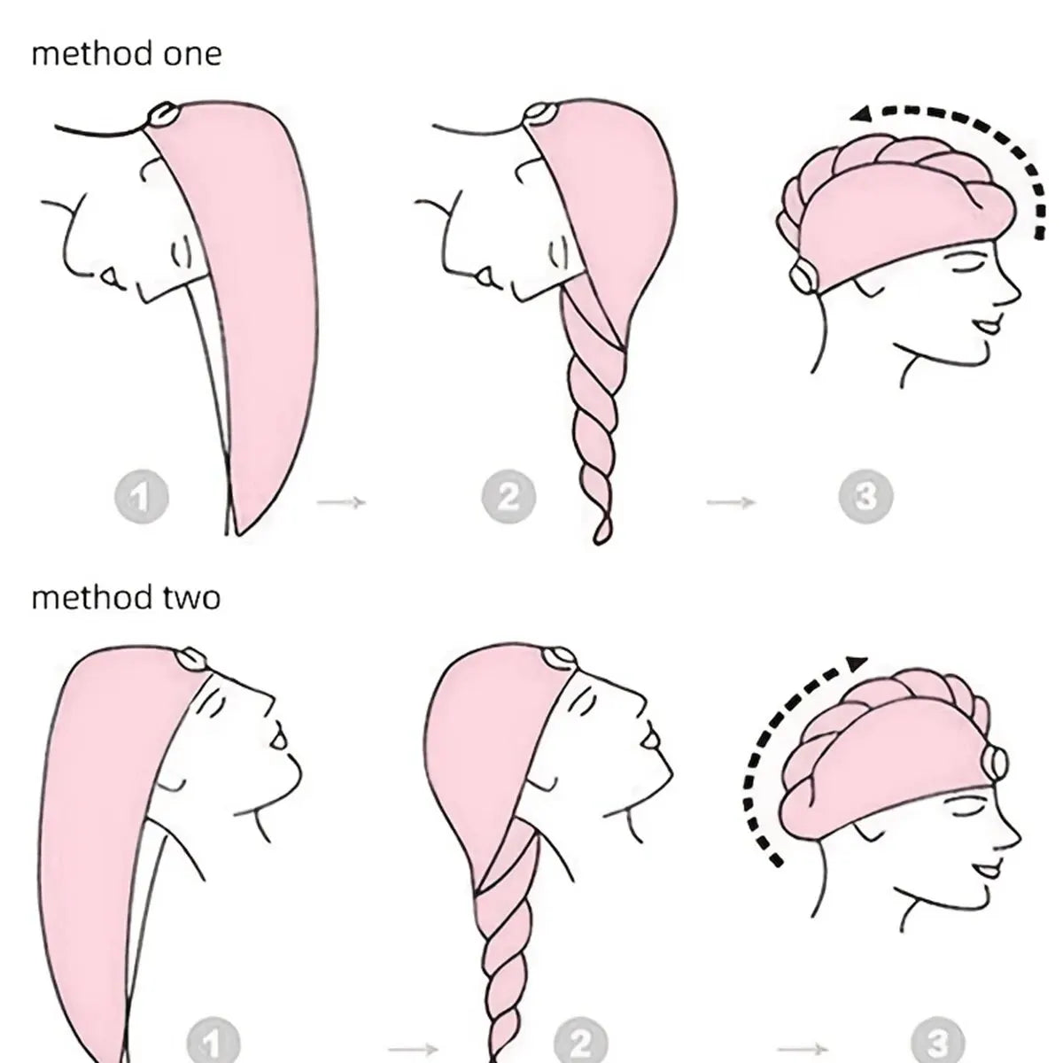 1pc Hair Drying Cap Super Absorbent Microfiber Towel Wrap