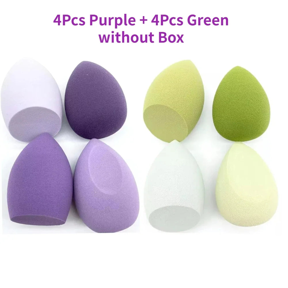 4/8pcs Makeup Sponge Blender Beauty Egg for Flawless Finish
