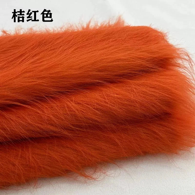 35 Colours 12cm Soft Imitation Plush Fur Fabric for DIY Photo Props Decorative Backgrounds Plush Mats and Animal Toys