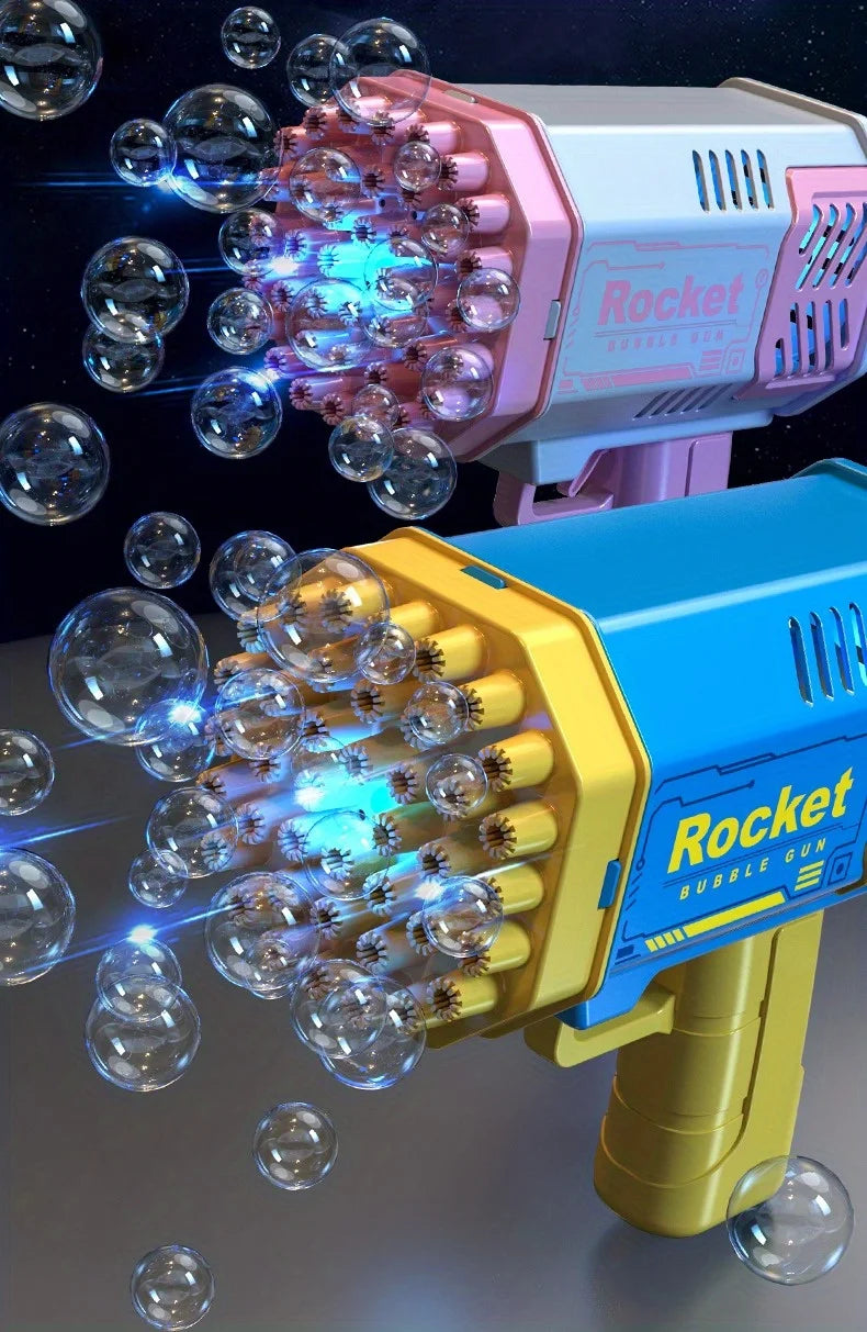 40 Hole Handheld Automatic Bubble Machine for Children