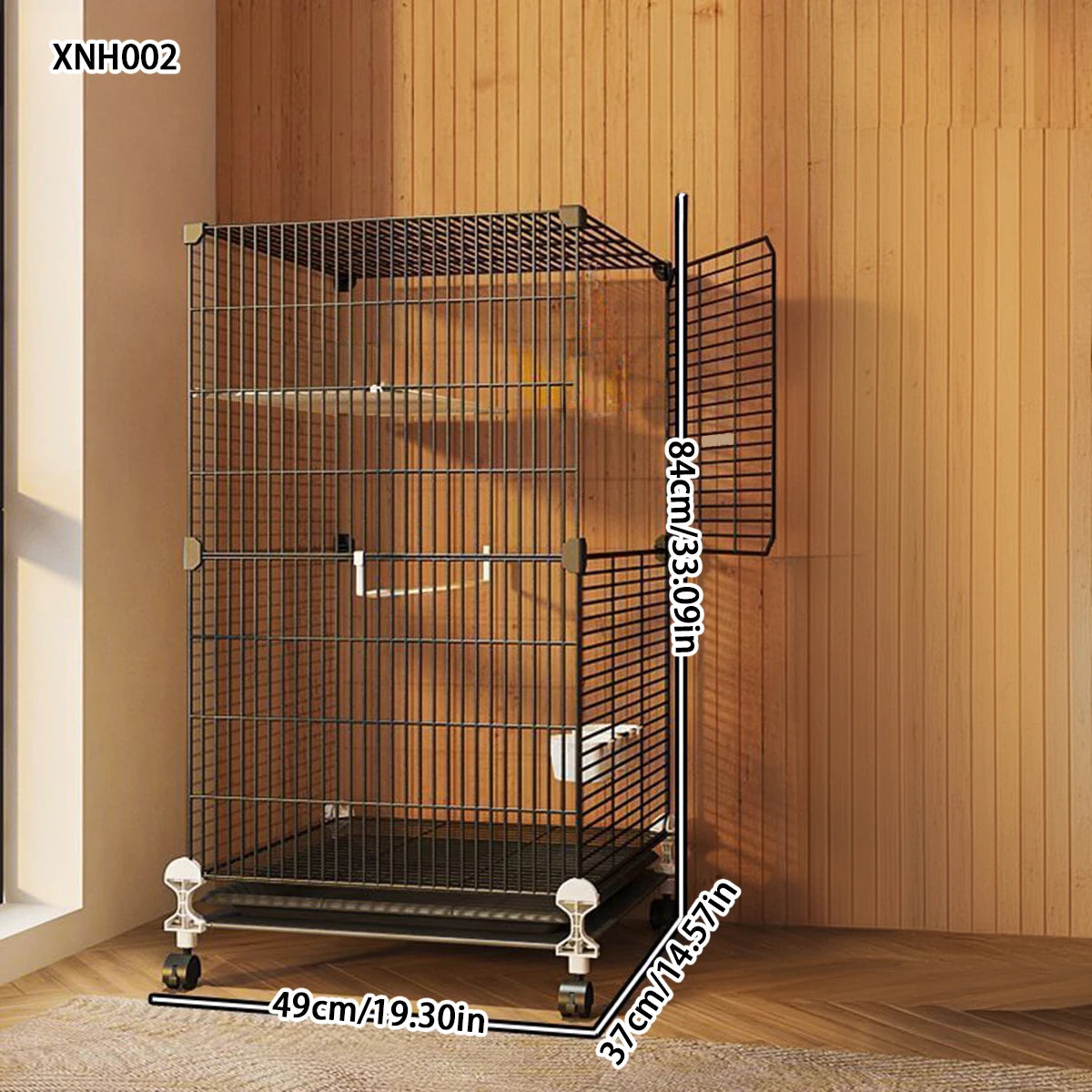 New Bird Cage Parrot Cage Myna Thrush Ecological Large Luxury House Black Phoenix Pearl Bird Special Breeding Box