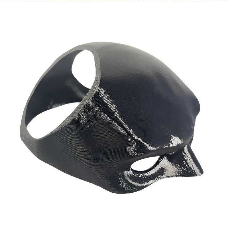 Creative Cat Batman Headset Mini Pet Decoration Handsome Half Face Cat Mask Helmet With Diverse Styles For Fun