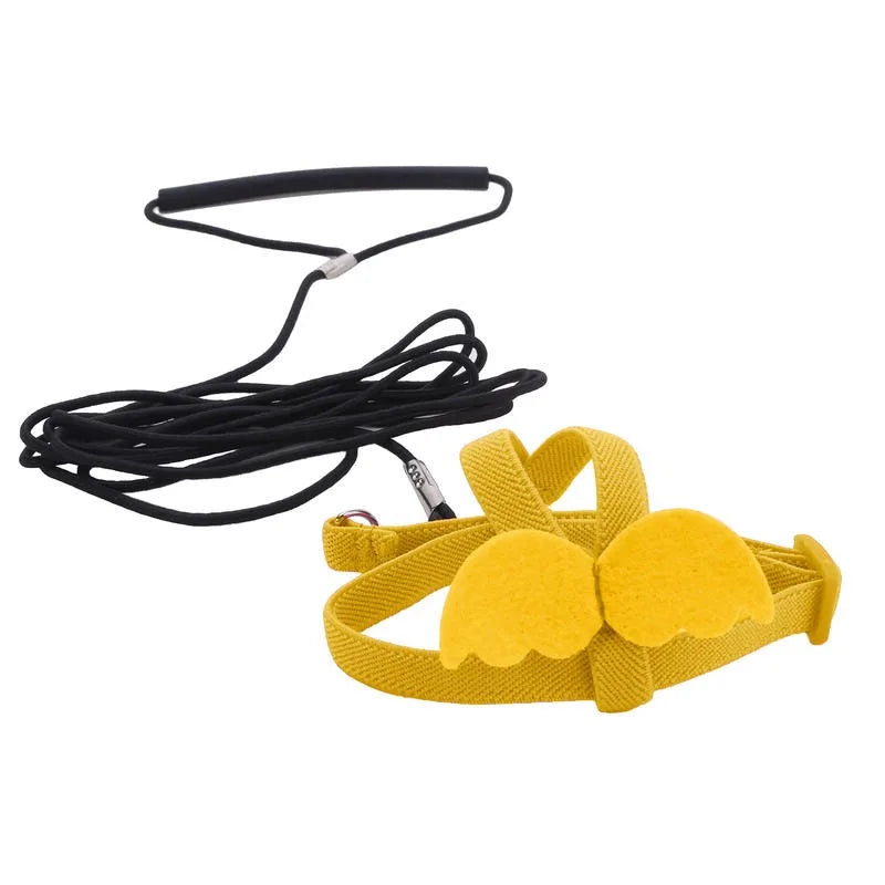 Parrot Bird Harness Leash Set Anti-bite Training Harness Parrots Outdoor Flying Rope Cockatiel Small Birds Supplies