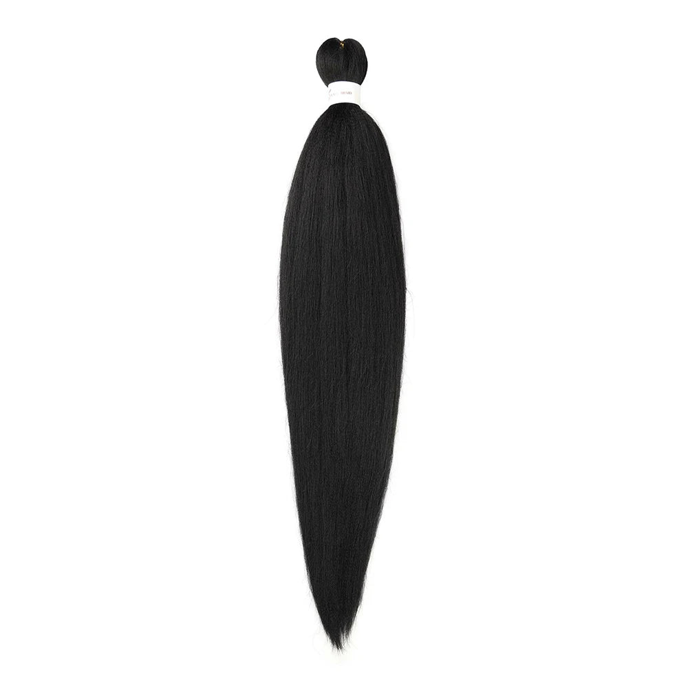 26inch long Yaki Straight Jumbo EZ Braiding Hair Extensions Synthetic Fiber Crochet Twist Braids DIY halloween cosplay women wig