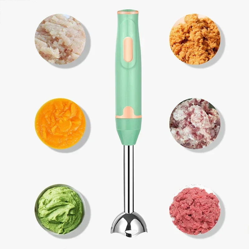 Immersion Hand Stick Blender Electric Food Vegetable Grinder for Smoothies Sauces Baby Food Soups