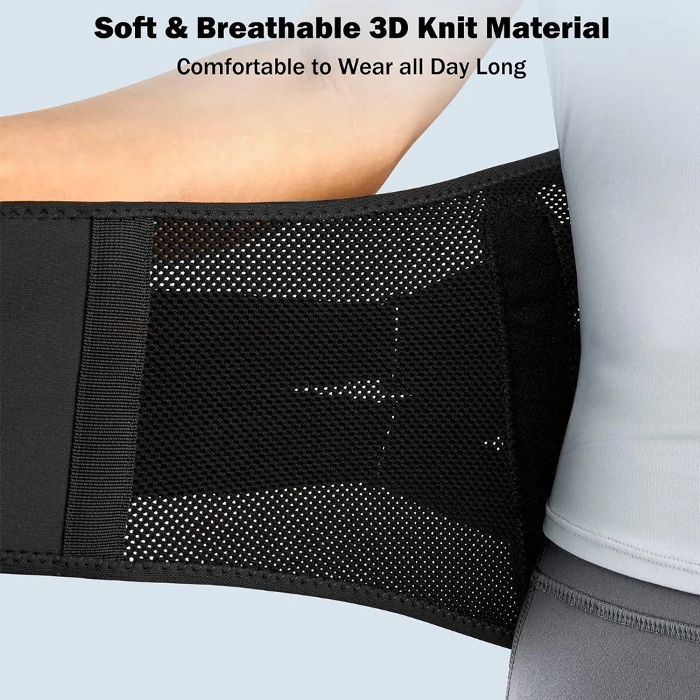 1PC Back Brace for Lower Back Pain, Lumbar Support Belt for Men Women,Bionic Spine Design Back Brace for Sciatica Herniated Disc