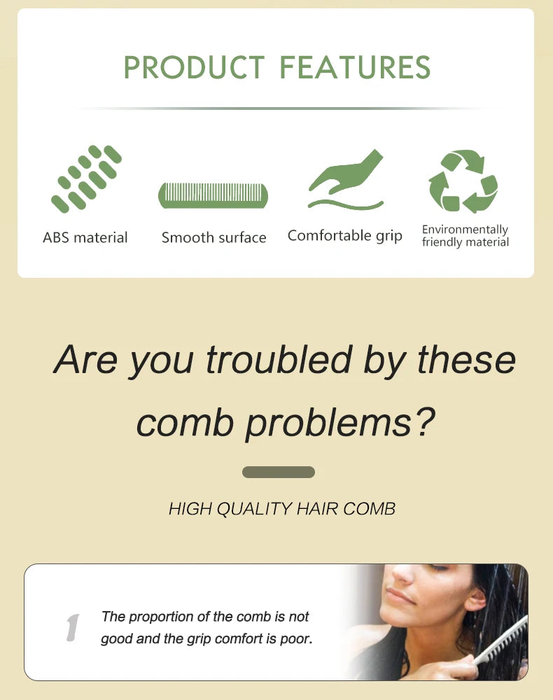 Professional Haircut Comb for Barber Shop and Salon Use