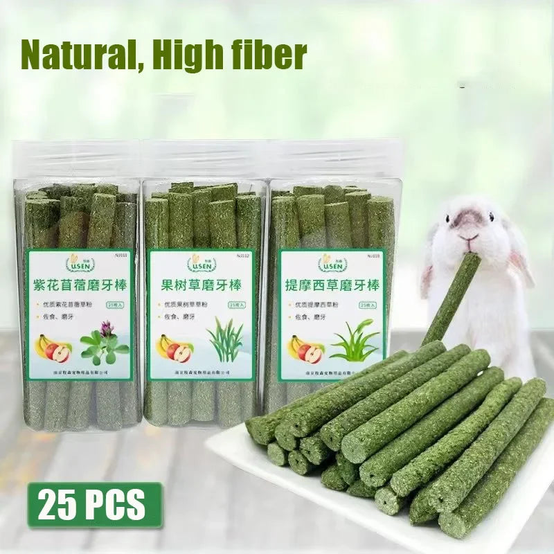 Pets Chewing Toys Carrot Timothy Hay Molar Sticks for Rabbits Guinea Pig Hamsters Chinchilla Bunny Chew Toys Teeth Treats