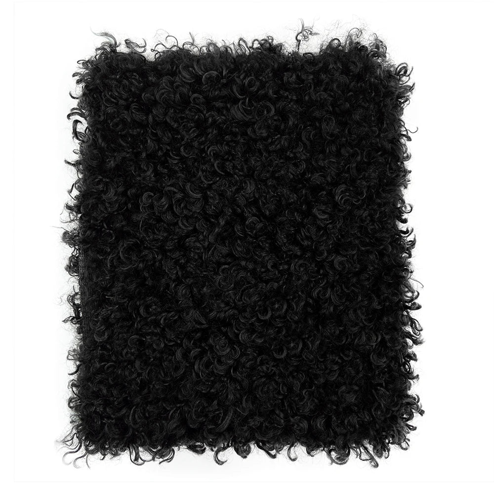 Teddy Fur Plush Fabric Polyester Soft Velvet for DIY Doll Hair Non Elastic Solid Color by Meter