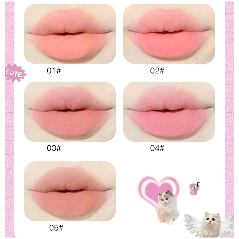 Flortte Waterproof Matte Lipliner Lip Pencil Double Ended Moisturizing Contour Tint for Long Lasting Non-Stick Finish