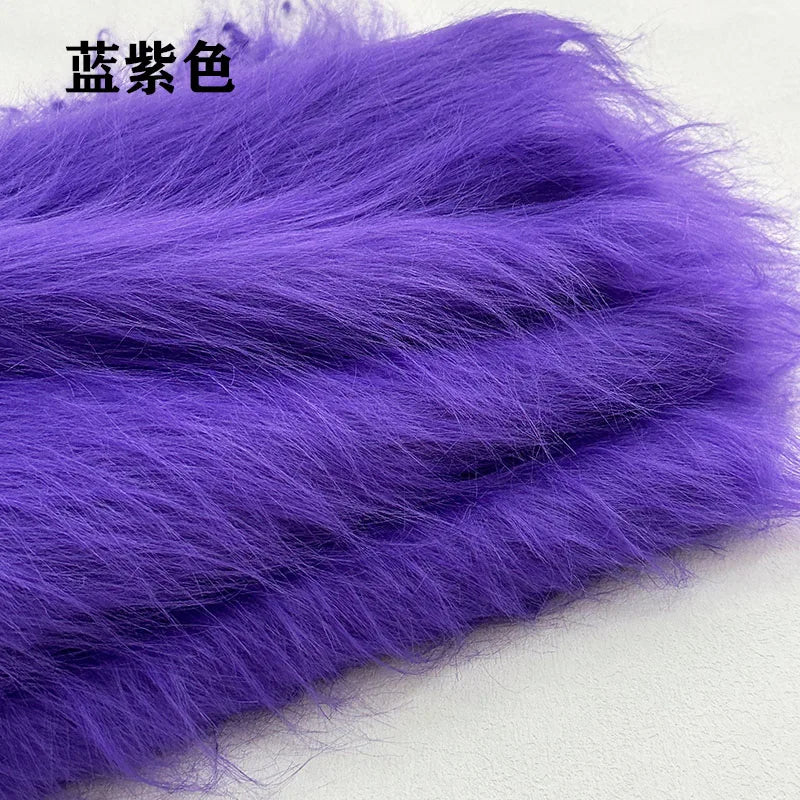 35 Colours 12cm Soft Imitation Plush Fur Fabric for DIY Photo Props Decorative Backgrounds Plush Mats and Animal Toys