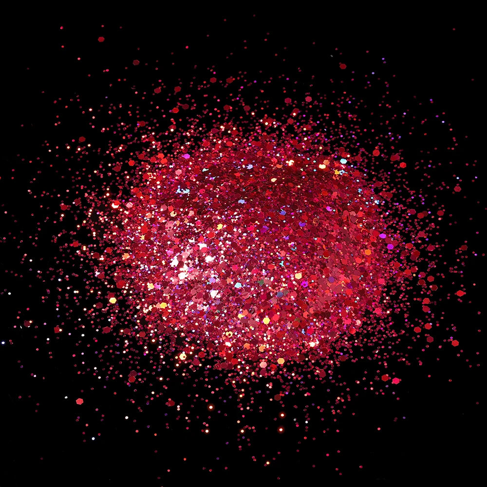 10g Holographic Hexagon Chunky Glitter for Epoxy Resin Art