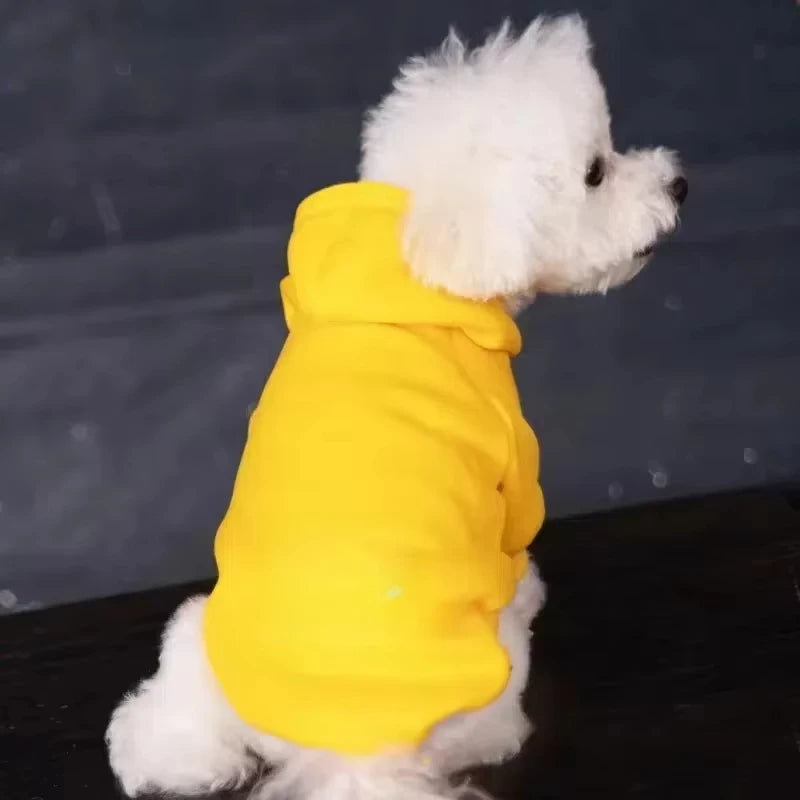 Cute Autumn Winter Warm Pet Dog Clothes Dog Hoodies Warm Coat for Medium Large Dog Jacket Sweater Puppy French Bulldog Clothes