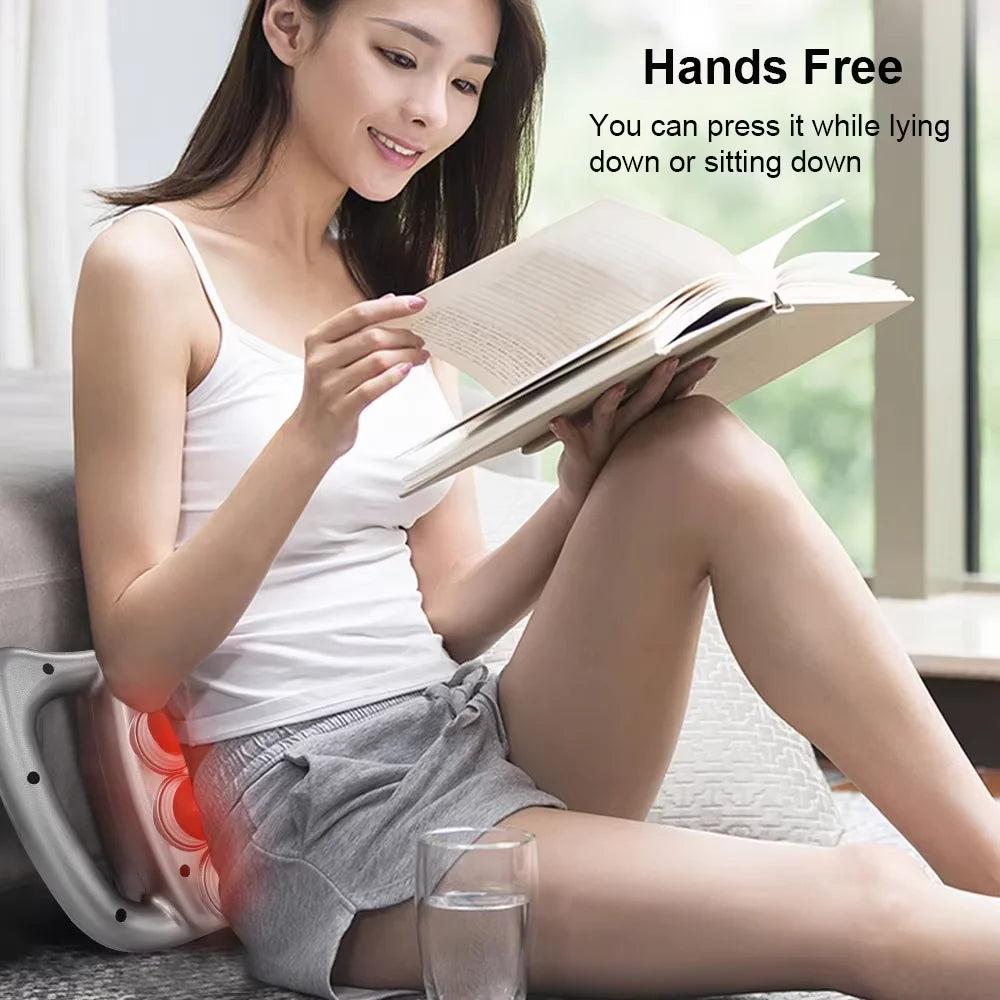 Fascia Gun Muscle Massager Gun High Frequency Back Body Waist Massage Machine Professional Electric Shoulder Legs Waist Massager