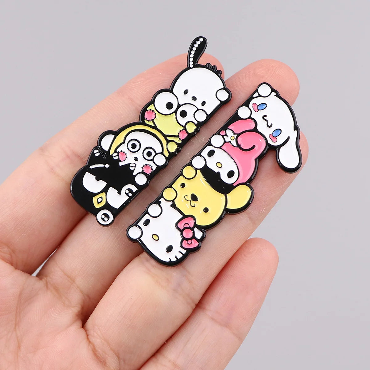 Kawaii Anime Badges on Backpack Cute Things Enamel Pin Cartoon Brooches for Women Cosplay Accessories Fashion Jewelry Toys Gift