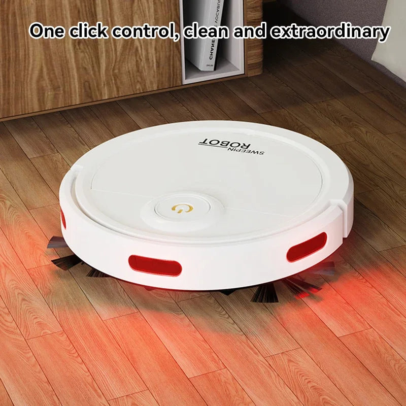 Fully Automatic Intelligent Sweeping Robot with Suction and Mopping Functions for Effortless Home Cleaning