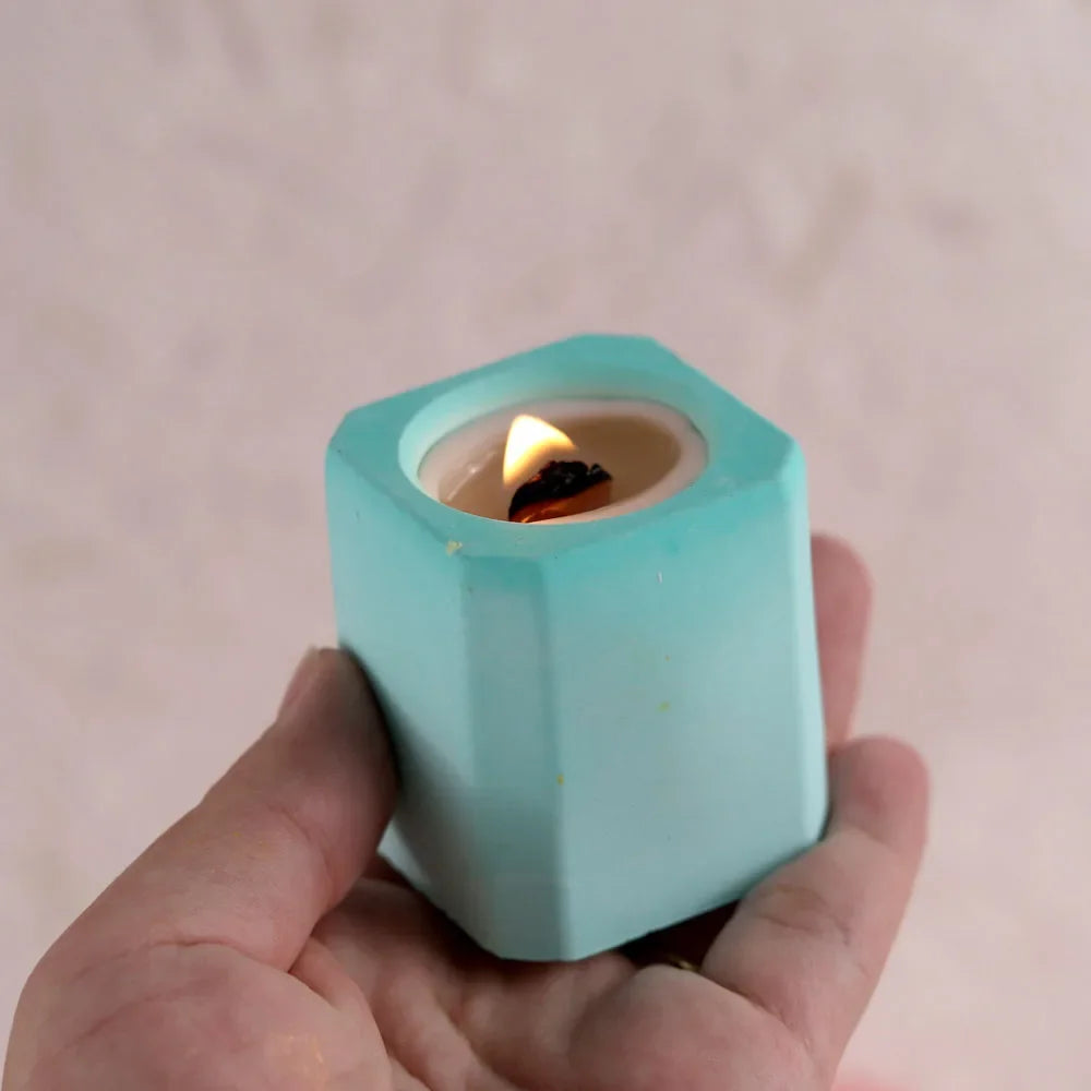 Square Silicone Flowerpot Mold for DIY Concrete Planters