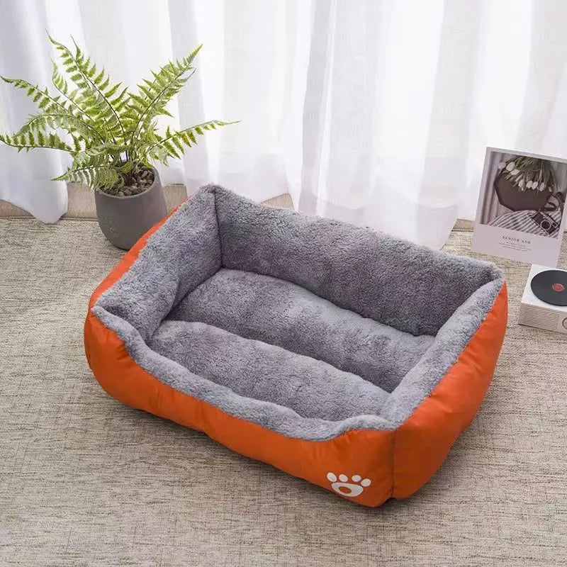 Large Pet Cat and Dog Bed Soft PP Cotton Waterproof Nest