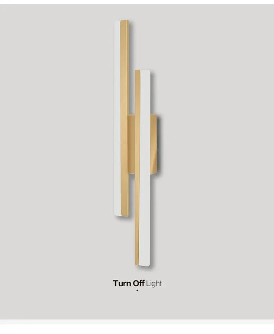 Modern LED Acrylic Wall Light Sconce for Bedroom and Hallway Decor