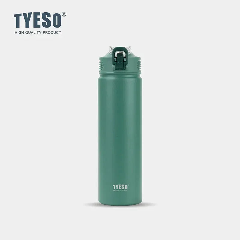Insulated Stainless Steel Water Bottles – 600ml / 750ml Travel Thermos for Hot & Cold Drinks