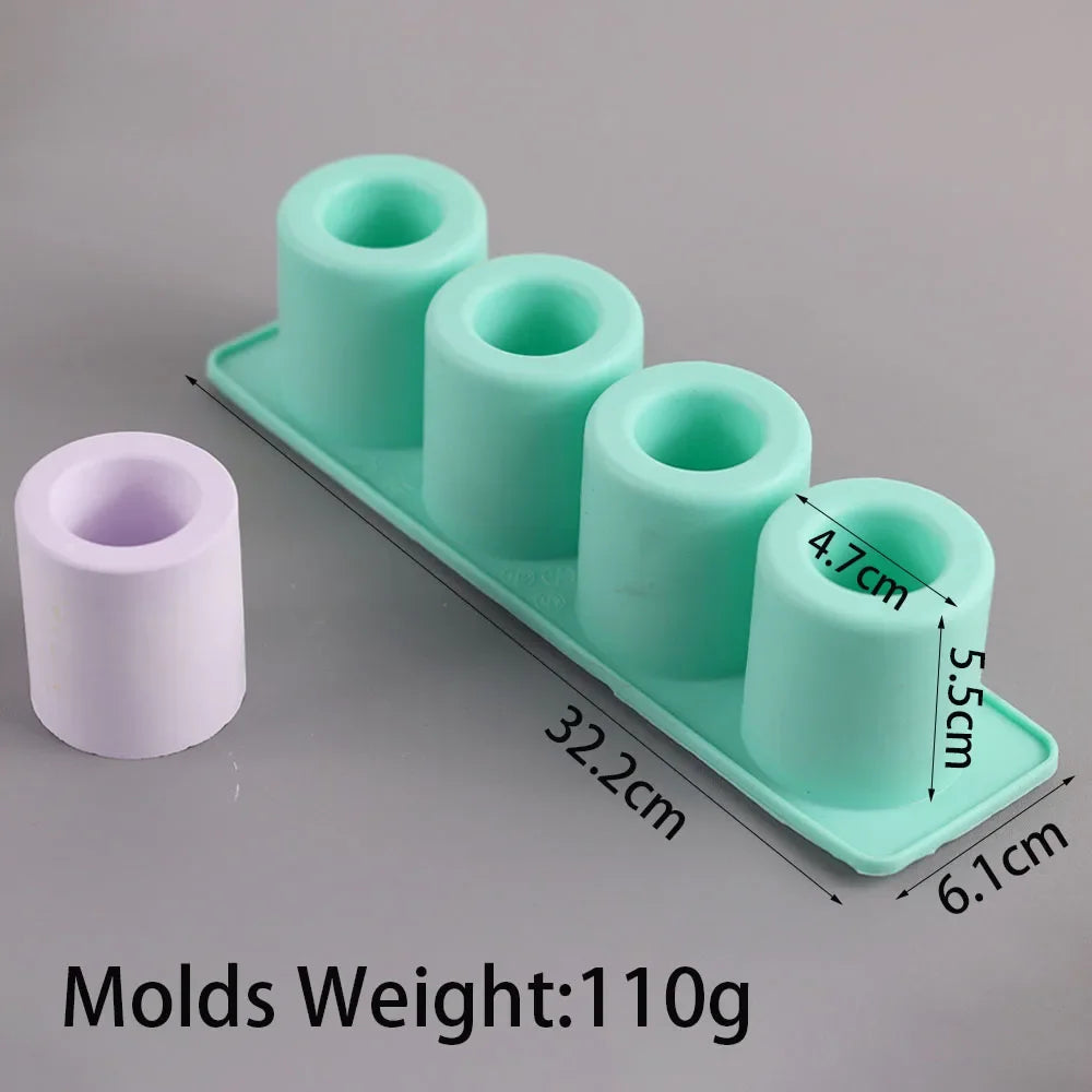 Square Silicone Flowerpot Mold for DIY Concrete Planters