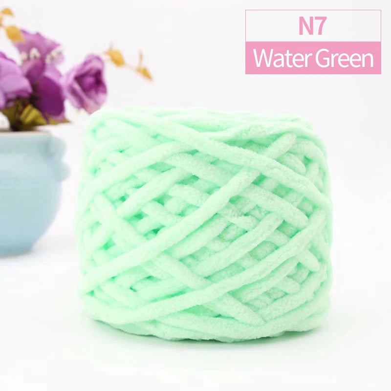 QJH Chunky Blanket Knitting Yarn for Cozy Throws and Pillows