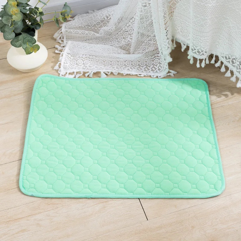 Reusable Absorbent Dog Pee Pad Blanket Washable Puppy Training Mat Comfortable Pet Bed Urine Mat for Car Seat and Home Use
