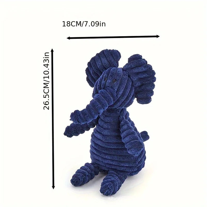 Pet Dog Molar Toy Vent Training Corduroy Monkey Pig Voice Plush Toy Dog Tooth Cleaning Supplie Dog Toys for Large Dogs