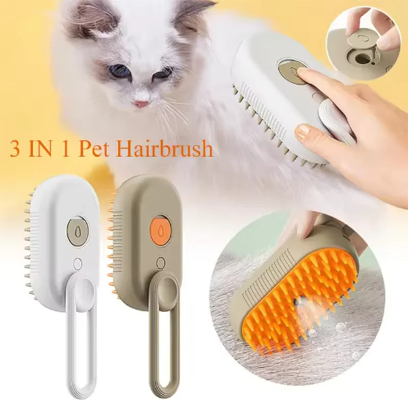 Pet Comb Cat Dog Pet Spray Massage Comb Cleaning Hair Removing Comb Dog Comb Spray Anti-Skies Comb Pet Bath Brush